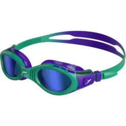 Speedo Futura Biofuse Flexiseal Junior Mirrored Goggles - Violet & Emerald