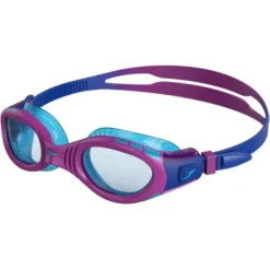 Speedo Futura Biofuse Flexiseal Junior Tinted Goggles - Purple Vibe & New Surf