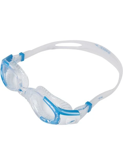 Speedo Futura Biofuse Flexiseal Junior Clear Goggles - Clear & White 2 Speedo Futura Biofuse Flexiseal Junior Clear Goggles - Clear & White - Image 2