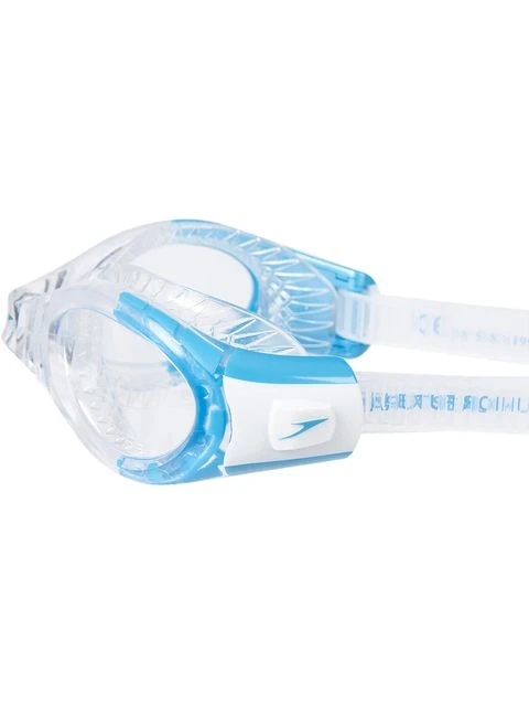 Speedo Futura Biofuse Flexiseal Junior Clear Goggles - Clear & White 3 Speedo Futura Biofuse Flexiseal Junior Clear Goggles - Clear & White - Image 3