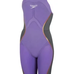 Speedo Fastskin LZR Pure Intent Openback Kneeskin - Purple Reign