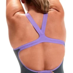 Speedo Fastskin LZR Pure Intent Openback Kneeskin - Purple Reign -Swimmer Store 11974h545 6