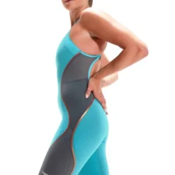 Speedo Fastskin LZR Pure Intent Openback Kneeskin - Aqua Beam 8 Speedo Fastskin LZR Pure Intent Openback Kneeskin - Aqua Beam -Swimmer Store 11974h546 2