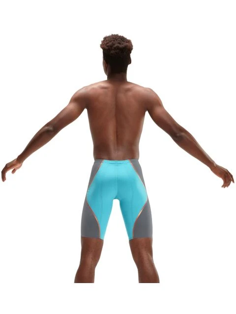 Speedo Fastskin LZR Pure Intent High Waist Jammers - Aqua Beam 5 Speedo Fastskin LZR Pure Intent High Waist Jammers - Aqua Beam - Image 5