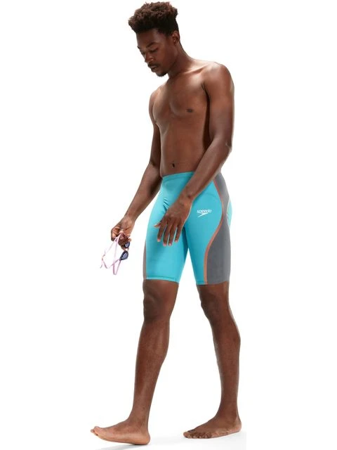 Speedo Fastskin LZR Pure Intent High Waist Jammers - Aqua Beam 6 Speedo Fastskin LZR Pure Intent High Waist Jammers - Aqua Beam - Image 6