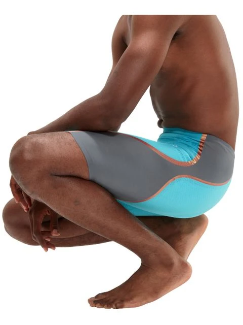 Speedo Fastskin LZR Pure Intent High Waist Jammers - Aqua Beam 8 Speedo Fastskin LZR Pure Intent High Waist Jammers - Aqua Beam - Image 8