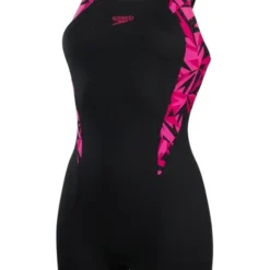 Speedo Splice Legsuit - Hyperboom Electric Pink/Ecstatic Pink