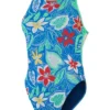 Speedo V-Back One Piece - Retro Floral