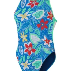 Speedo V-Back One Piece - Retro Floral