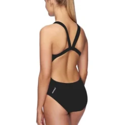 Speedo Endurance+ Leaderback One Piece - Black -Swimmer Store 133010001 3
