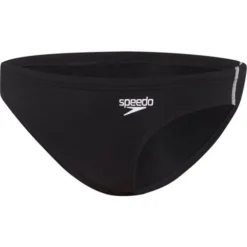Speedo Endurance+ Basic Bikini Bottoms - Black/White