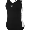 Speedo Splice One Piece - Black/White