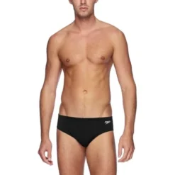 Speedo Endurance+ 8cm Briefs - Black 5 Speedo Endurance+ 8cm Briefs - Black -Swimmer Store 133240001 2