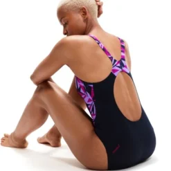 Speedo Muscleback Splice One Piece - Hyperboom Berry/Miami Lilac -Swimmer Store 1347014441 5