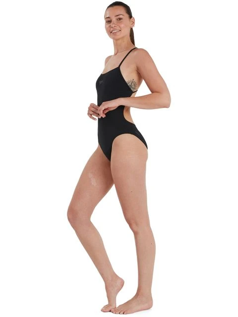 Speedo Thinstrap One Piece - Black 3 Speedo Thinstrap One Piece - Black - Image 3