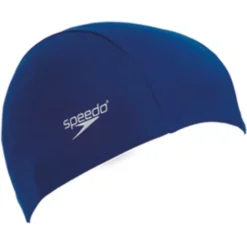 Speedo Polyester Swim Cap - Navy