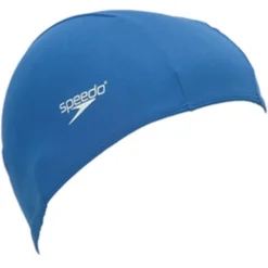 Speedo Polyester Swim Cap - Royal Blue