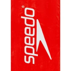 Speedo Logo Towel - Red/White