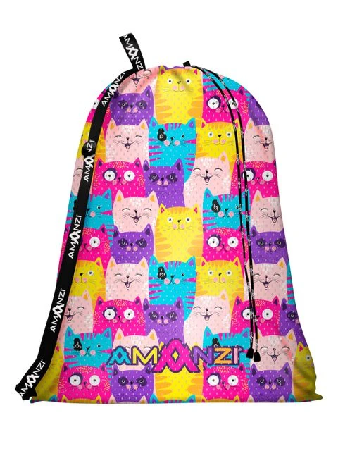 AMANZI Mesh Bag - Cool Catz 1 AMANZI Mesh Bag - Cool Catz