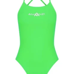 AMANZI Tie Back One Piece - Zesty