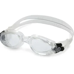 Aqua Sphere Kaiman Clear Goggles - Clear & Black