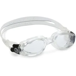 Aqua Sphere Kaiman Clear Goggles - Clear & Black -Swimmer Store aqua sphere kaiman clear goggles clear black 188600