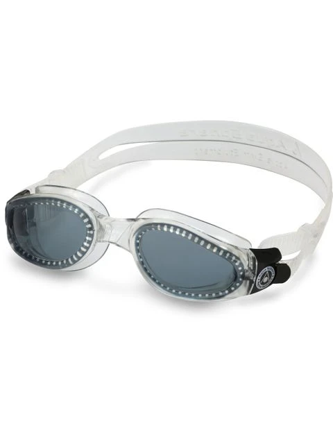 Aqua Sphere Kaiman Smoke Goggles - Clear & Black 1 Aqua Sphere Kaiman Smoke Goggles - Clear & Black