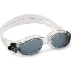 Aqua Sphere Kaiman Smoke Goggles - Clear & Black 9 Aqua Sphere Kaiman Smoke Goggles - Clear & Black -Swimmer Store aqua sphere kaiman smoke goggles clear black 188610