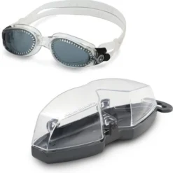 Aqua Sphere Kaiman Smoke Goggles - Clear & Black 12 Aqua Sphere Kaiman Smoke Goggles - Clear & Black -Swimmer Store aqua sphere kaiman smoke goggles clear black 188610 5