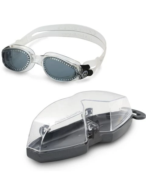 Aqua Sphere Kaiman Smoke Goggles - Clear & Black 6 Aqua Sphere Kaiman Smoke Goggles - Clear & Black - Image 6