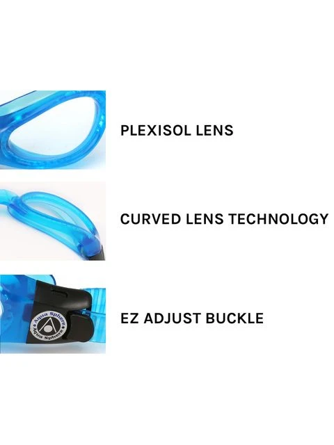 Aqua Sphere Kaiman Smoke Goggles - Clear & Black 7 Aqua Sphere Kaiman Smoke Goggles - Clear & Black - Image 7