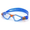 Aqua Sphere Kayenne Junior Clear Goggles - Blue & Orange