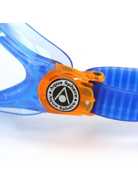 Aqua Sphere Kayenne Junior Clear Goggles - Blue & Orange 5 Aqua Sphere Kayenne Junior Clear Goggles - Blue & Orange - Image 5