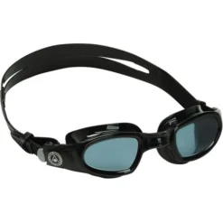 Aqua Sphere Mako 2.0 Smoke Goggles - Black -Swimmer Store aqua sphere mako 20 smoke goggles black 189590
