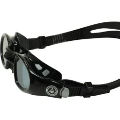 Aqua Sphere Mako 2.0 Smoke Goggles - Black -Swimmer Store aqua sphere mako 20 smoke goggles black 189590 3