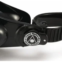 Aqua Sphere Mako 2.0 Smoke Goggles - Black -Swimmer Store aqua sphere mako 20 smoke goggles black 189590 5