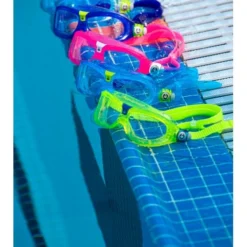 Aqua Sphere Seal Kid 2.0 Clear Swim Mask - Lime -Swimmer Store aqua sphere seal kid 20 clear swim mask lime 188340