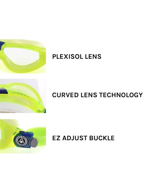 Aqua Sphere Seal Kid 2.0 Clear Swim Mask - Violet 6 Aqua Sphere Seal Kid 2.0 Clear Swim Mask - Violet - Image 6