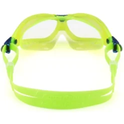 Aqua Sphere Seal Kid 2.0 Clear Swim Mask - Lime -Swimmer Store aqua sphere seal kid 20 lime swim mask 186010 3