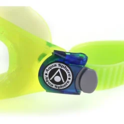 Aqua Sphere Seal Kid 2.0 Clear Swim Mask - Lime -Swimmer Store aqua sphere seal kid 20 lime swim mask 186010 4