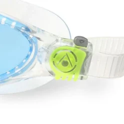 Aqua Sphere Vista Junior Swim Mask - Tinted/Clear/Lime -Swimmer Store aqua sphere vista junior tinted swim mask clear lime 188160 4