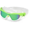 Aqua Sphere Vista Pro Titanium Mirror Goggles - Green & White