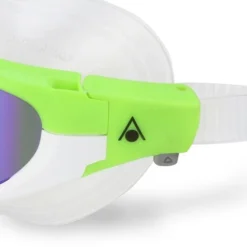 Aqua Sphere Vista Pro Titanium Mirror Goggles - Green & White -Swimmer Store aqua sphere vista pro titanium mirror goggles green white 187030 5
