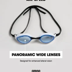 Arena Airspeed Clear Goggles - White -Swimmer Store arena airspeed clear goggles clear 20 003150 101 3
