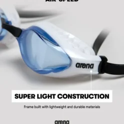 Arena Airspeed Clear Goggles - White -Swimmer Store arena airspeed clear goggles clear 20 003150 101 4