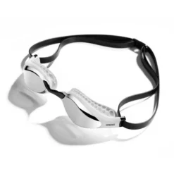 Arena Airspeed Mirror Goggles - Silver & White -Swimmer Store arena airspeed mirror goggles silver white 003151 102 5