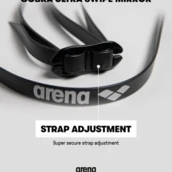 Arena Cobra Ultra Swipe Mirror Goggles - Silver & Pink -Swimmer Store arena cobra ultra swipe mirror goggles silver pink 002507 590 19