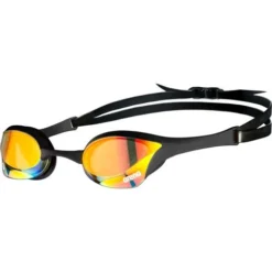 Arena Cobra Ultra Swipe Mirror Goggles - Yellow & Black