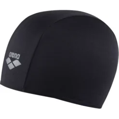 Arena Polyester Junior Swim Cap - Black