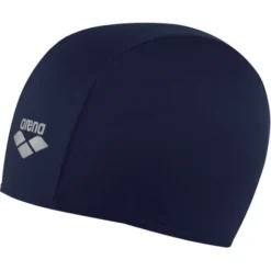 Arena Polyester Junior Swim Cap - Navy